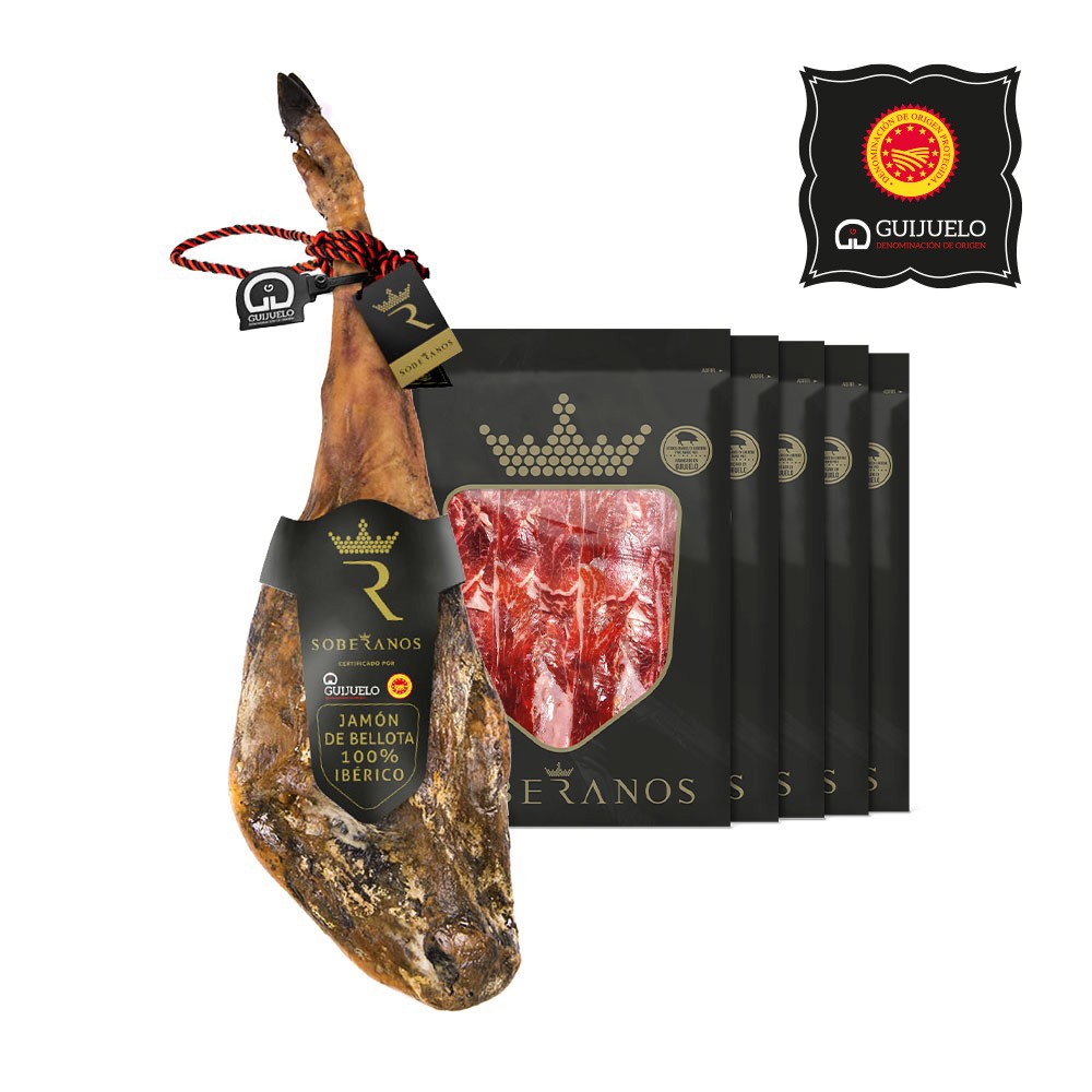 Jamón De Bellota 100 Ibérico Pata Negra Loncheado