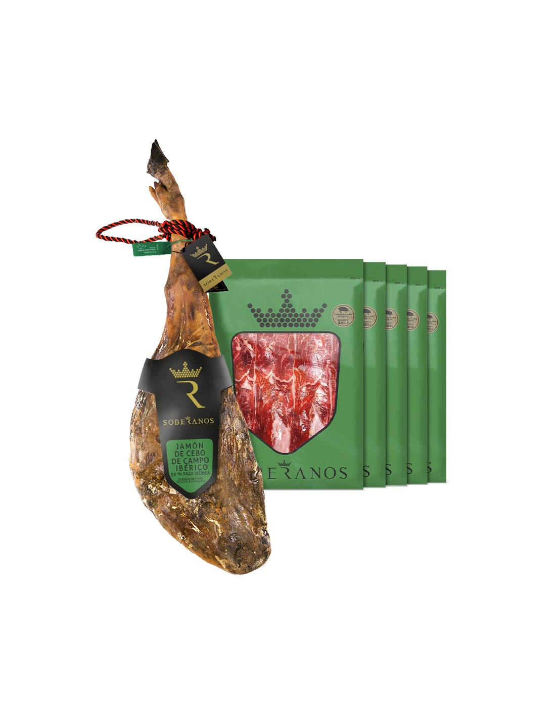 Jamón De Cebo De Campo Ibérico 50 Raza Ibérica Loncheado 2671